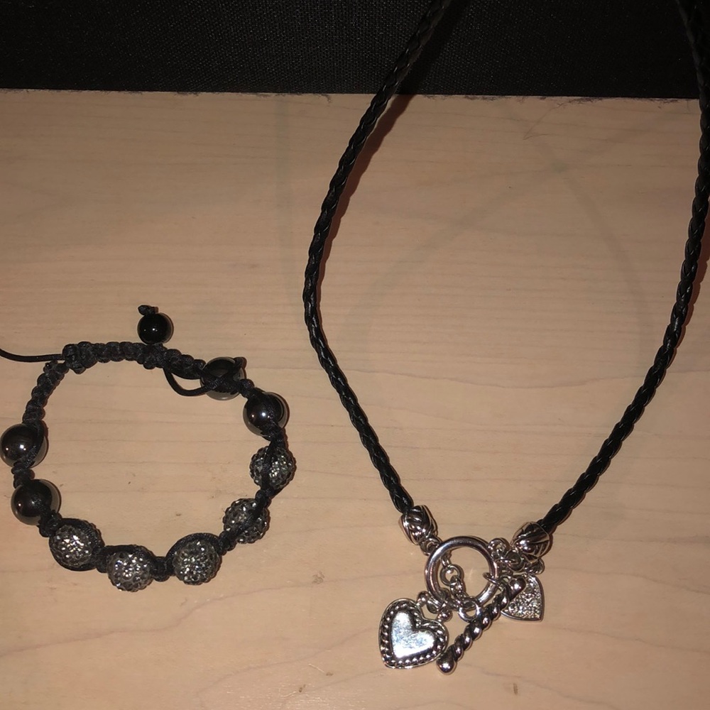 Lia Sophia necklace & bracelet
